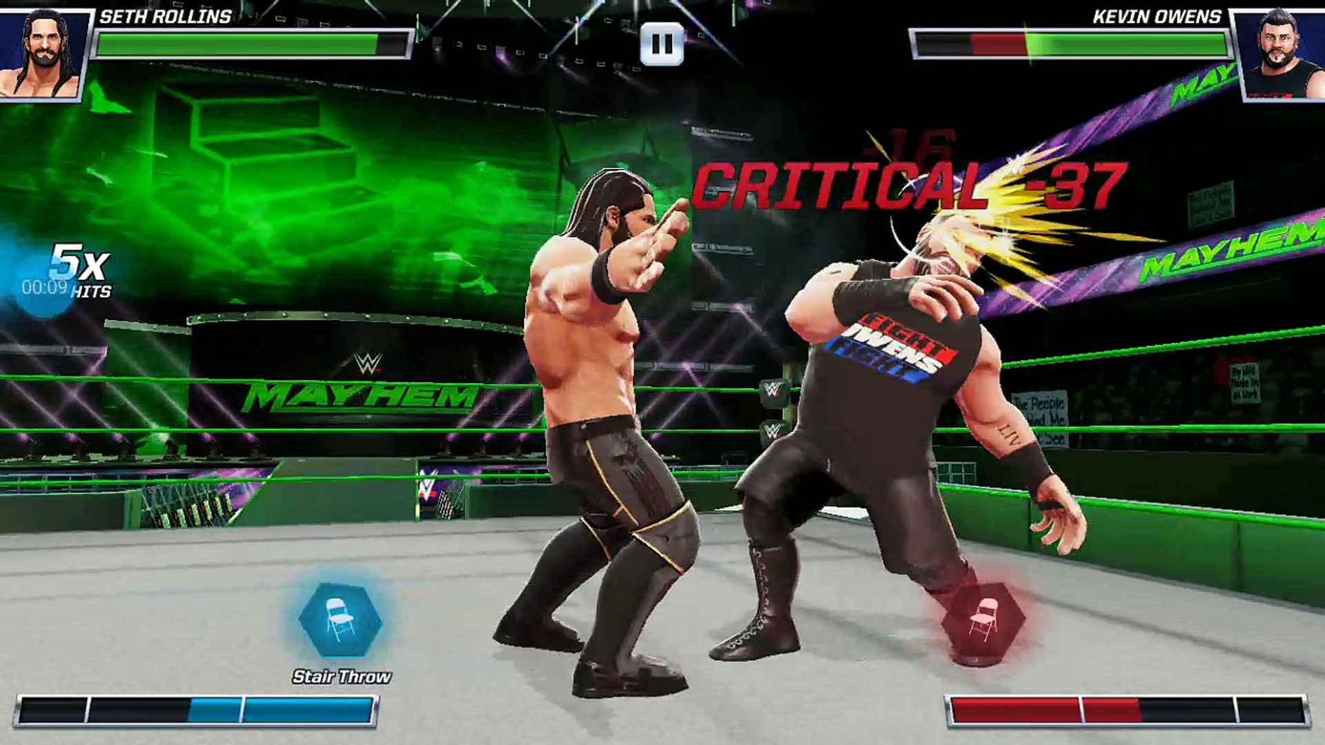 WWE Mayhem gameplay